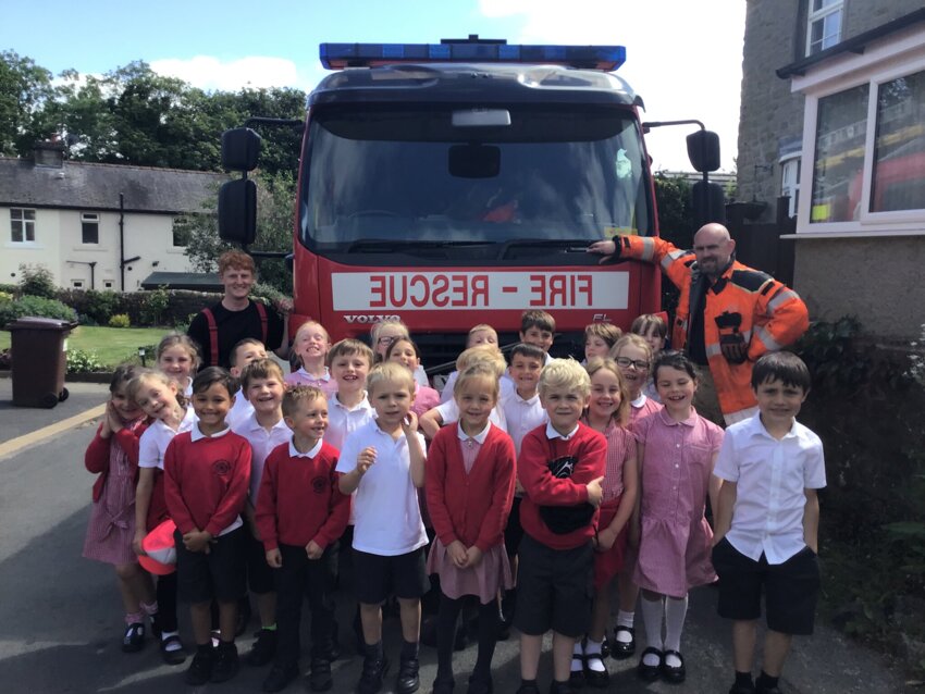 Image of Class Two Fire Safety Visit